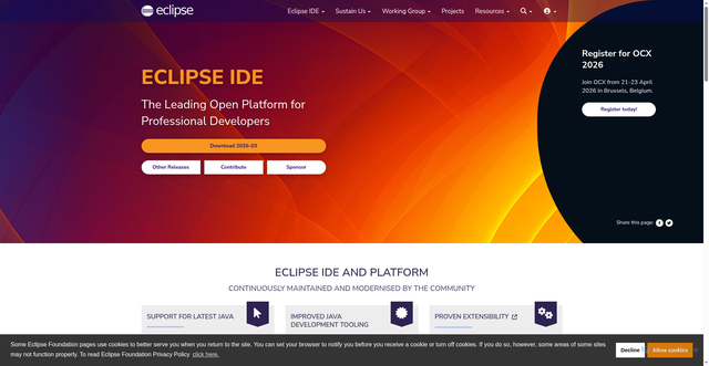 Security scan screenshot of https://eclipseide.org