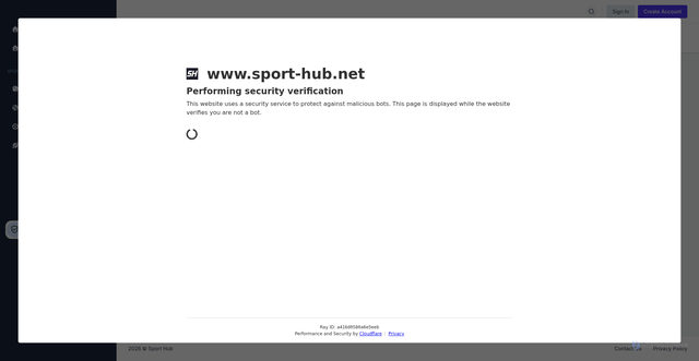Security scan screenshot of https://www.sport-hub.net/football/event/d6G