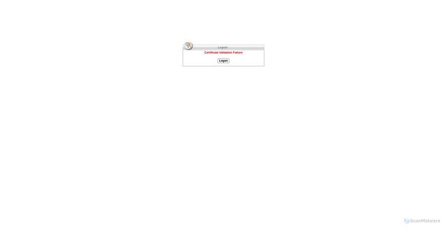 Security scan screenshot of https://vpn.schott.com
