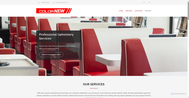 Security scan screenshot of https://colornewpages.pages.dev/comments/feed/