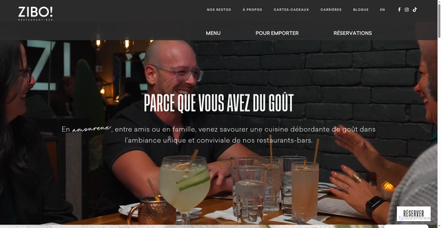 Security scan screenshot of https://restaurantszibo.com/