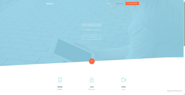 Security scan screenshot of https://qhmoka.com