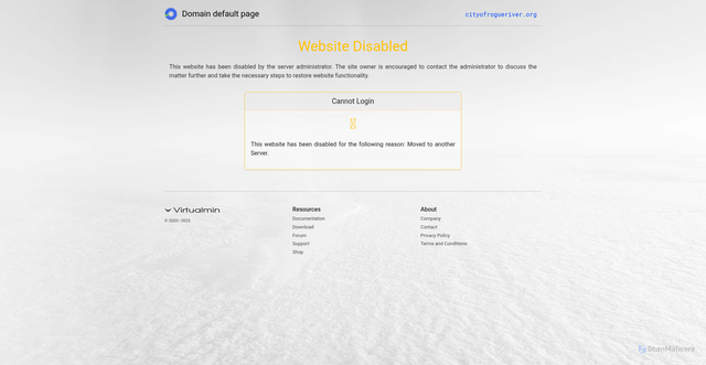 Security scan screenshot of http://talentid-or.gov/