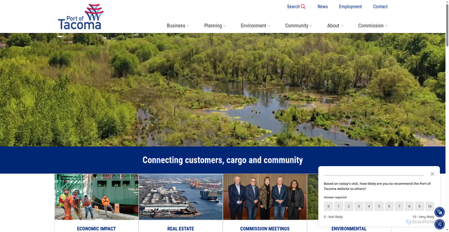 Security scan screenshot of https://www.portoftacoma.com/