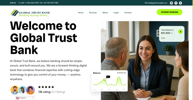 Security scan screenshot of https://creditunionfirst.com/index.html