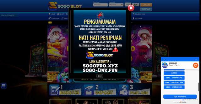 Security scan screenshot of https://sogoxyz.store/desktop/home