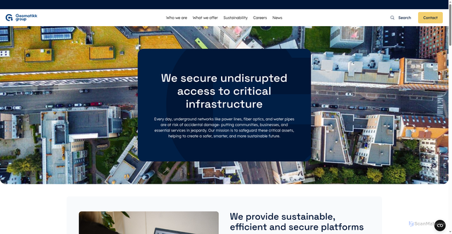Security scan screenshot of https://geodok.nu
