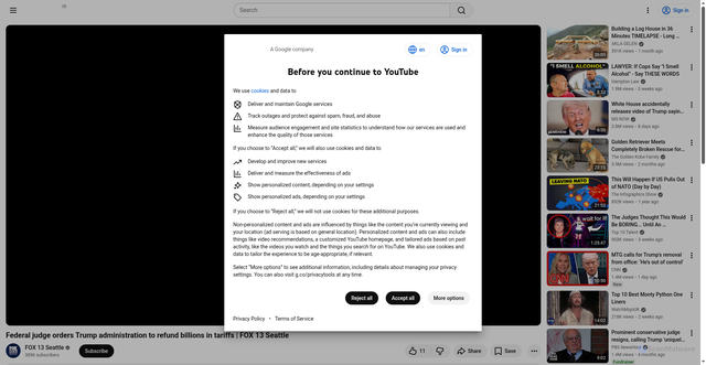 Security scan screenshot of https://www.youtube.com/watch?v=3d_e3rPJZgU