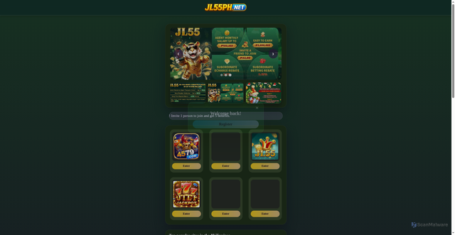 Security scan screenshot of https://jl55ph.me/?host=https://8de2y4.com?ch=64285