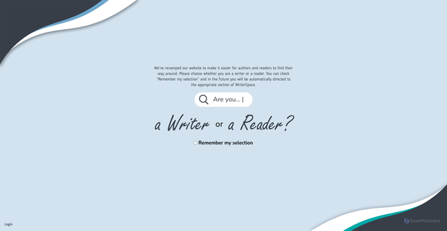 Security scan screenshot of https://www.writerspace.com