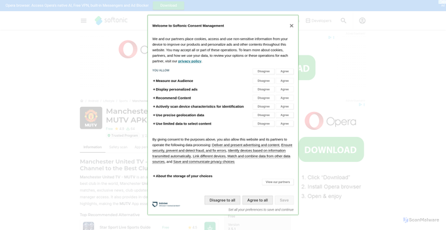 Security scan screenshot of ab.dns-finder.com