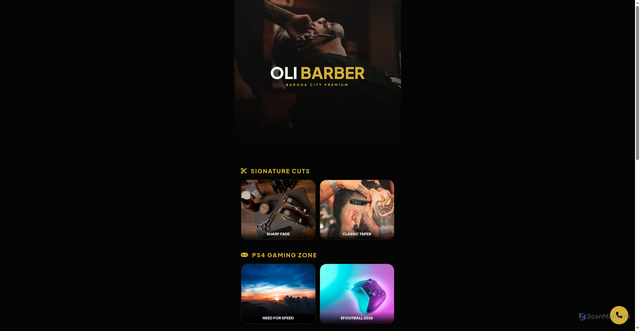 Security scan screenshot of https://olibarbershopwebbyfars-1vrx8xw5it.edgeone.app/
