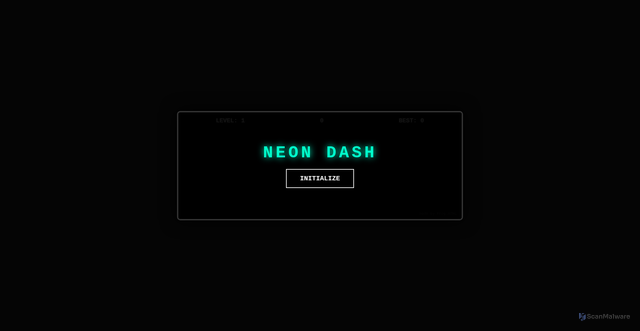 Security scan screenshot of https://neondash-v2-895liohvab.edgeone.app/