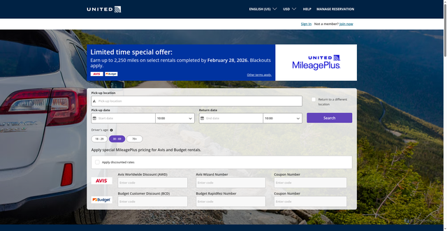 Security scan screenshot of https://cars.united.com/