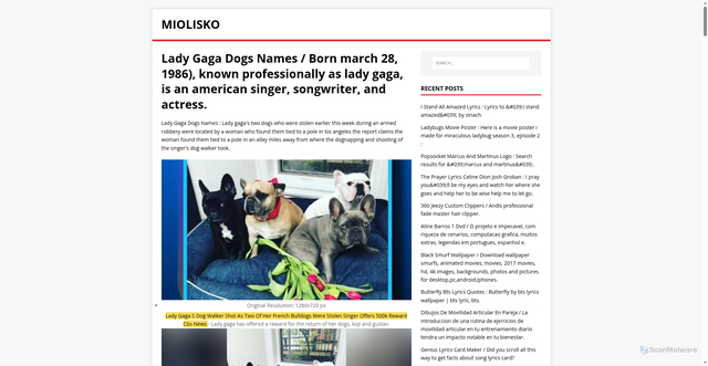 Security scan screenshot of https://quarksuz.pages.dev/posts/lady-gaga-dogs-names