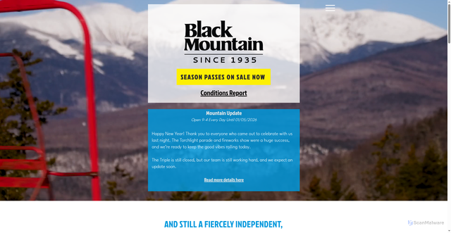 Security scan screenshot of https://www.blackmt.com/