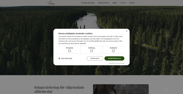 Security scan screenshot of https://intellium.se
