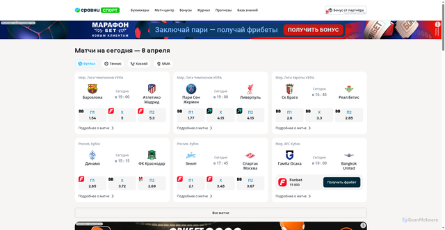 Security scan screenshot of https://ulmart.ru