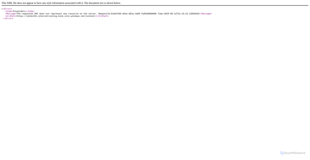 Security scan screenshot of https://xbl-smooth.xboxlive.com