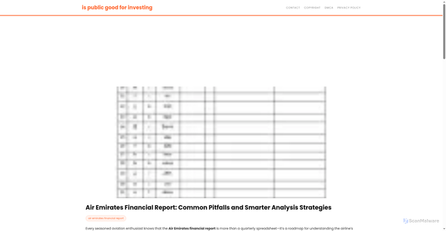 Security scan screenshot of https://kanvasmotionworks-dpdlrkac2dle.edgeone.app/air-emirates-financial-report.html