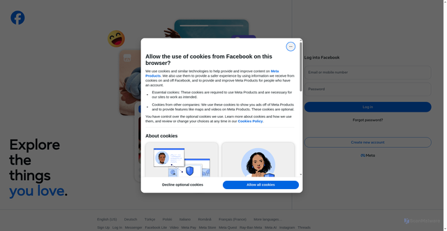 Security scan screenshot of https://static-iad3-2.xx.fbcdn.net