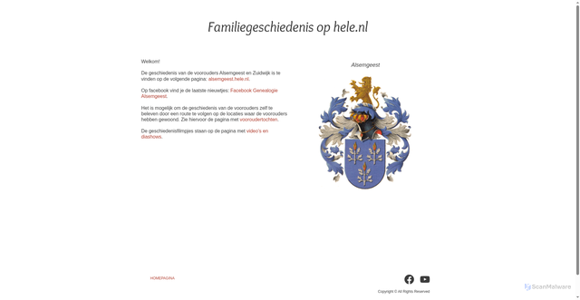 Security scan screenshot of https://hele.nl