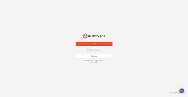Security scan screenshot of https://ministrygrid.lifeway.com
