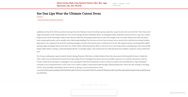 Security scan screenshot of https://heartrepublichugo-km728123r7.edgeone.app/11953-see-dua-lipa-wear-the-ultimate-cutout-dress.html