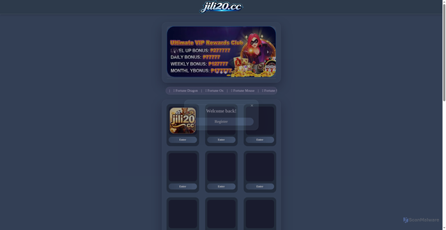Security scan screenshot of https://jili20.vip/?host=https://wjknw6.com?ch=64280