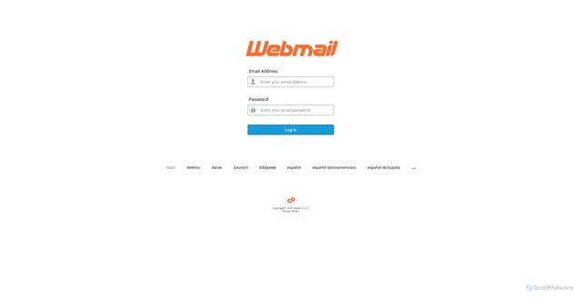 Security scan screenshot of http://webmail.pospajak.com/