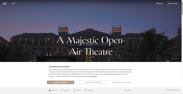 Security scan screenshot of https://www.kempinski.com/en/the-apurva-kempinski-bali