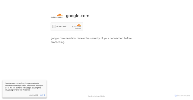 Security scan screenshot of https://sites.google.com/view/antibot381122/