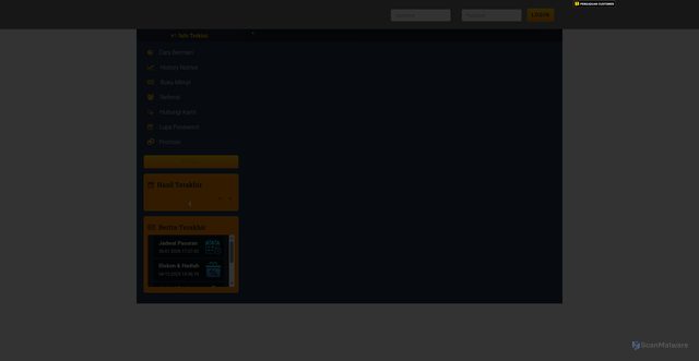 Security scan screenshot of https://home33190.com