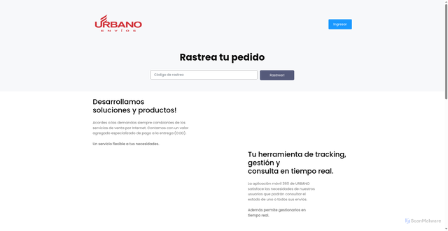 Security scan screenshot of https://uhd.urbano.com.ec