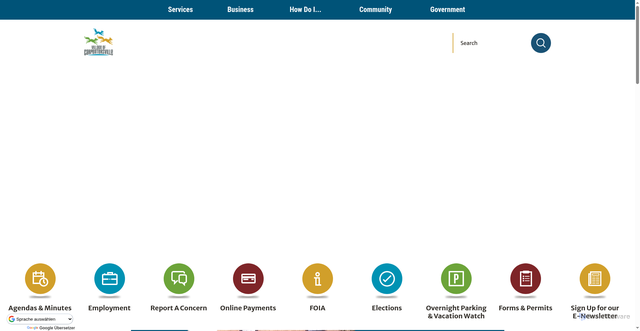 Security scan screenshot of https://www.cville.org/