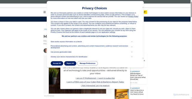 Security scan screenshot of https://www.informationweek.com/it-infrastructure/microsoft-azure-outage-explanation-doesn-t-soothe