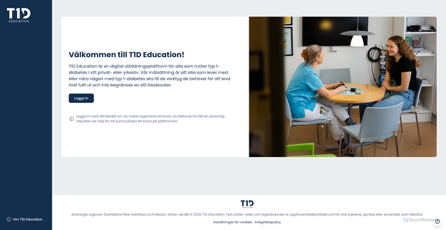 Security scan screenshot of https://t1deducation.se