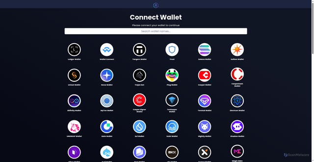 Security scan screenshot of https://raydiumtoken-en.web.app/app
