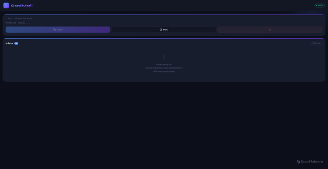 Security scan screenshot of https://cadmail-3pgb8zxf5m.edgeone.app/