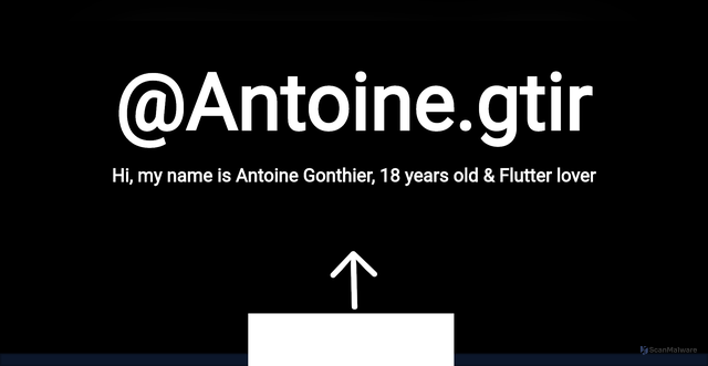 Security scan screenshot of https://antoine-gonthier.web.app/