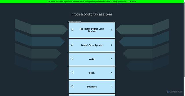Security scan screenshot of https://processor-digitalcase.com/