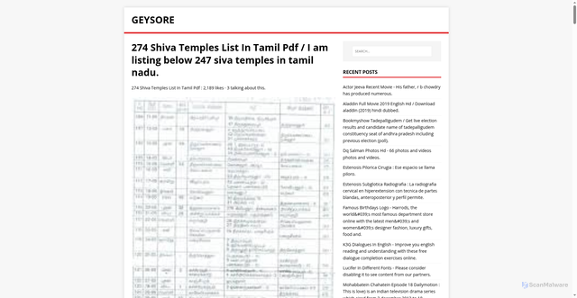 Security scan screenshot of https://resoyek.pages.dev/posts/274-shiva-temples-list-in-tamil-pdf/