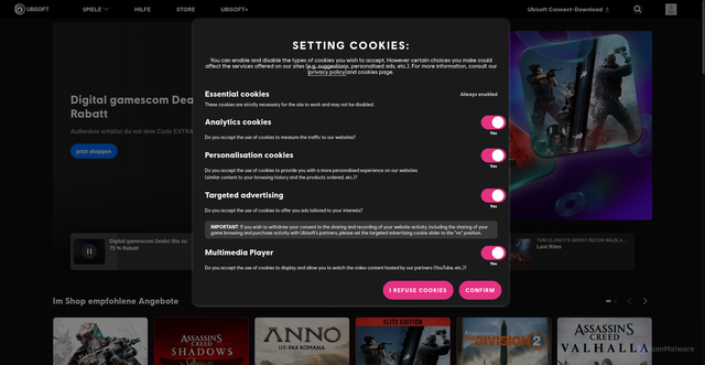 Security scan screenshot of analytics.tiktok.com