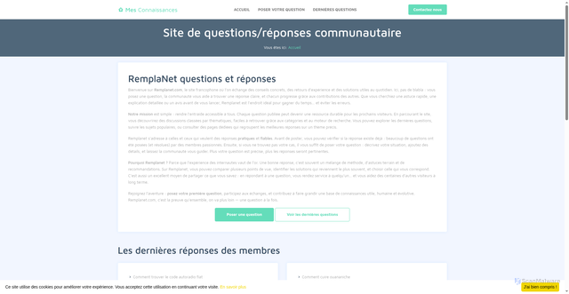 Security scan screenshot of https://www.remplanet.com