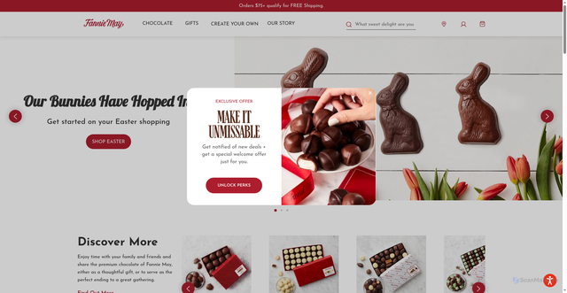 Security scan screenshot of https://fanniemay.com