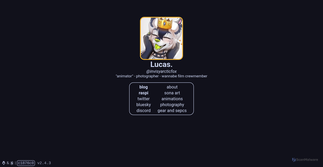 Security scan screenshot of http://invisyarcticfox-github-io.pages.dev/