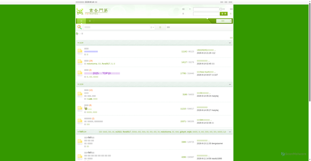 Security scan screenshot of https://txtnovel.vip