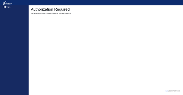 Security scan screenshot of https://optioncare.acintegrations.com