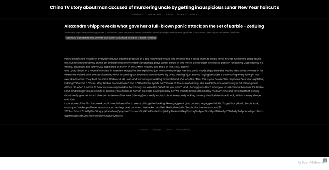 Security scan screenshot of https://macgraypartshugo-ozie4d70li.edgeone.app/317-alexandra-shipp-reveals-what-gave-her-a-full-blown-panic-attack-on-the-set-of-barbie-zedblog.html