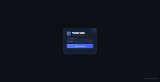 Security scan screenshot of http://gestordigitall.xyz/
